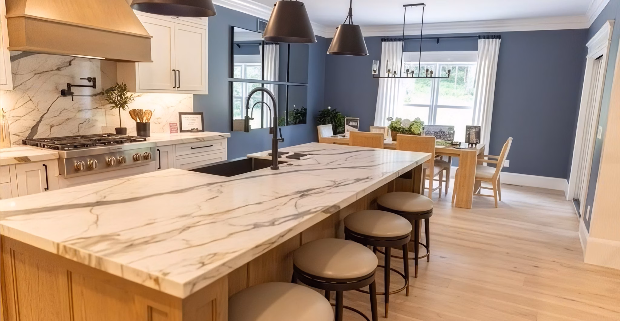 Modern Farmhouse Kitchen Remodel by Fee Construction LLC project photo